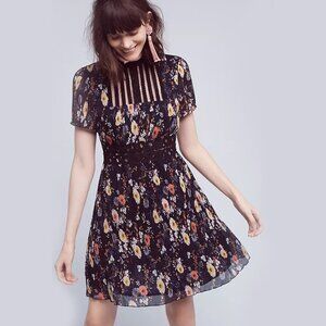 Anthropologie x Foxiedox Navy Juniper Dress - Size Medium